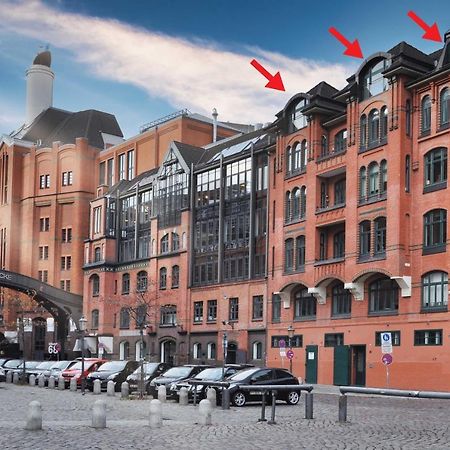 Loft-Panoramablick-Hafen & Elbe! Apartment Hamburg Exterior photo