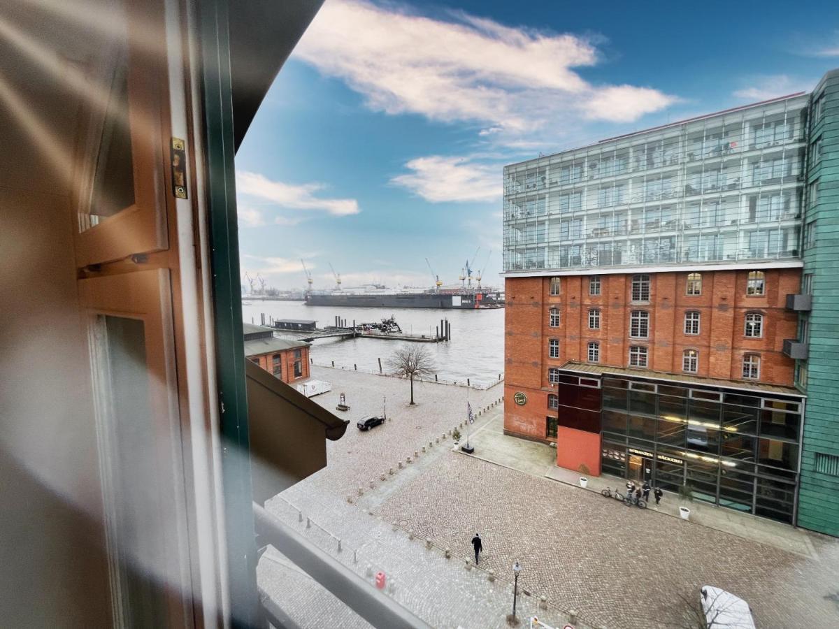 Loft-Panoramablick-Hafen & Elbe! Apartment Hamburg Exterior photo