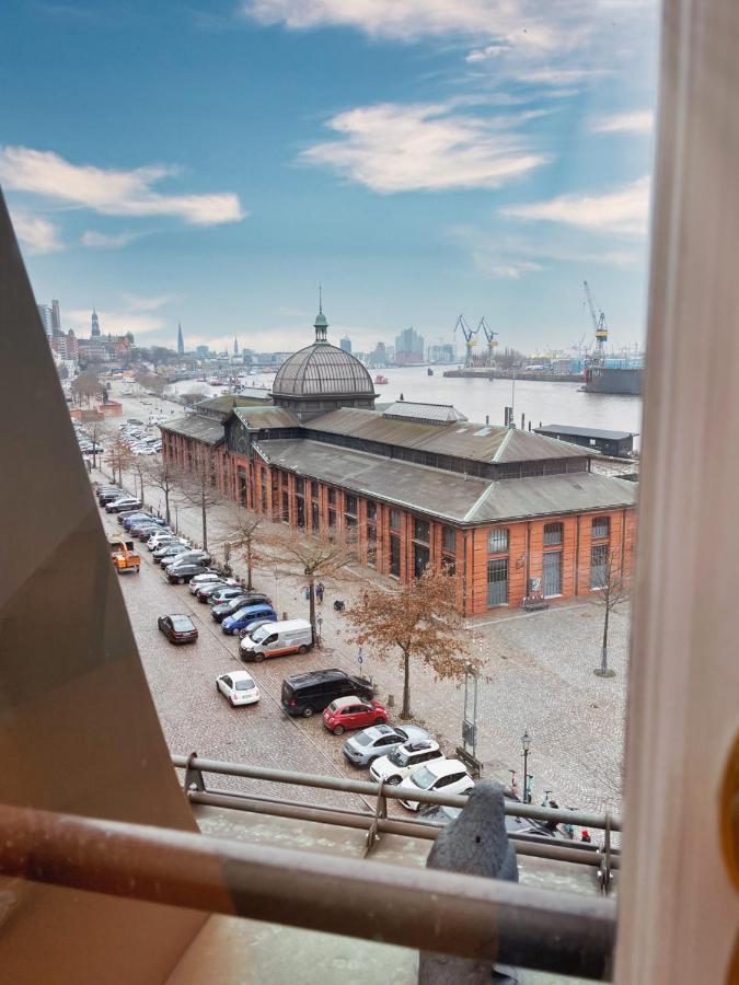 Loft-Panoramablick-Hafen & Elbe! Apartment Hamburg Exterior photo