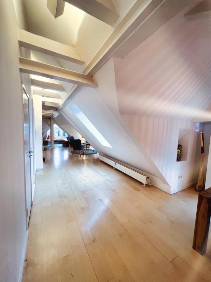 Loft-Panoramablick-Hafen & Elbe! Apartment Hamburg Exterior photo