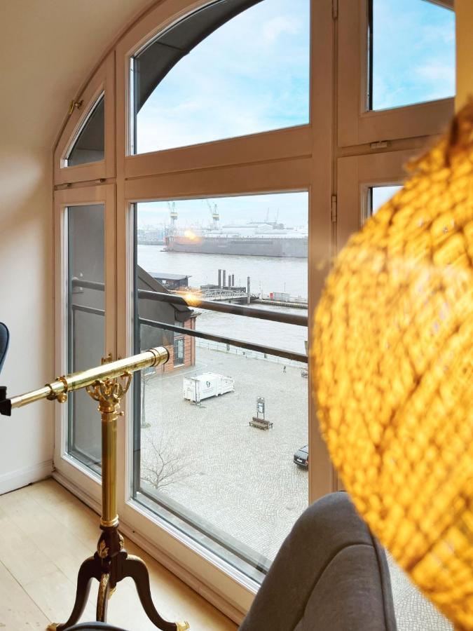 Loft-Panoramablick-Hafen & Elbe! Apartment Hamburg Exterior photo